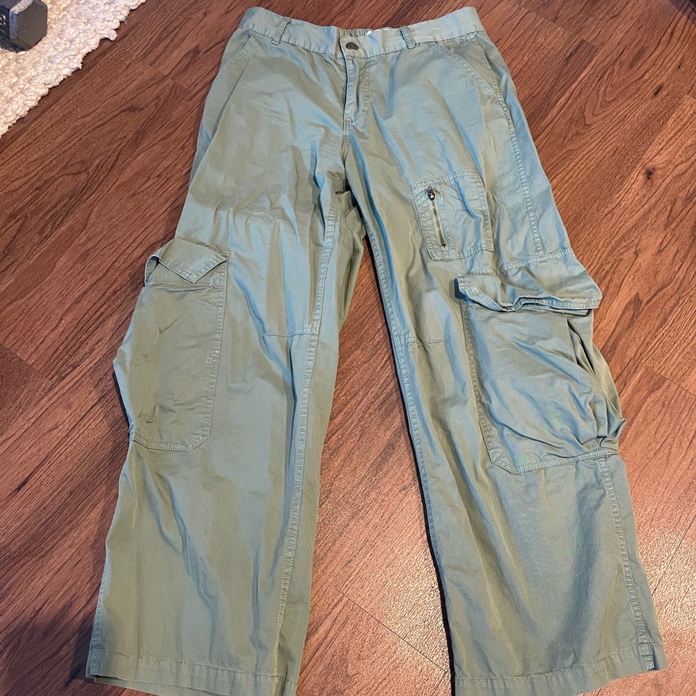 BDG Green Cargo Pants